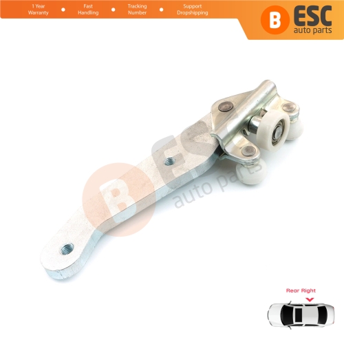 Right Side Rear Sliding Door Lower Roller Guide Hinge for VW Transporter T4 Caravelle Multivan 1990-2003 701843406B 