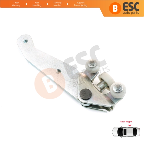 Right Side Rear Sliding Door Lower Roller Guide Hinge for VW Transporter T4 Caravelle Multivan 1990-2003 701843406B 