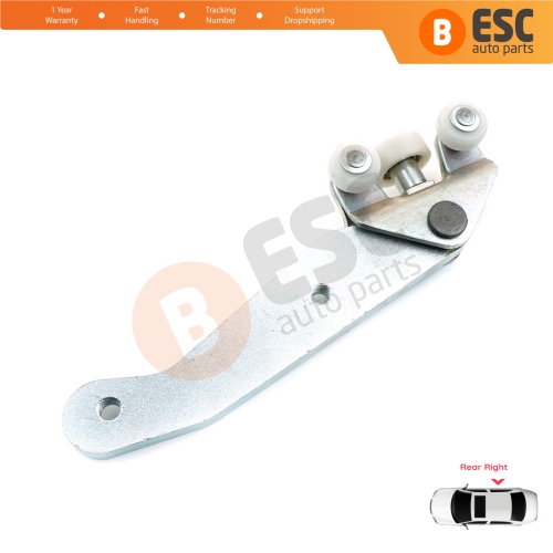 Right Side Rear Sliding Door Lower Roller Guide Hinge for VW Transporter T4 Caravelle Multivan 1990-2003 701843406B 