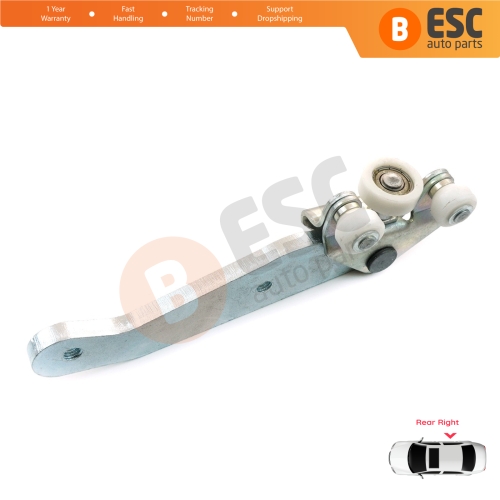 Right Side Rear Sliding Door Lower Roller Guide Hinge for VW Transporter T4 Caravelle Multivan 1990-2003 701843406B 