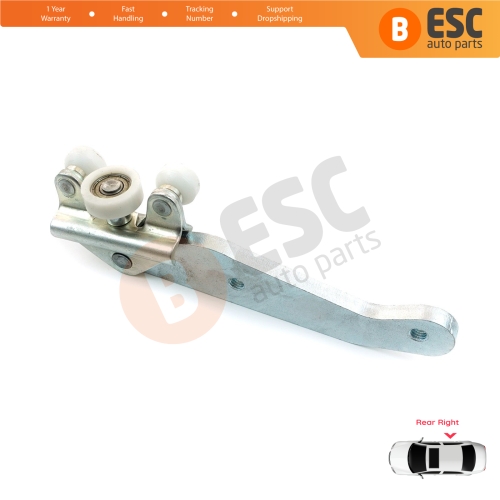 Right Side Rear Sliding Door Lower Roller Guide Hinge for VW Transporter T4 Caravelle Multivan 1990-2003 701843406B 