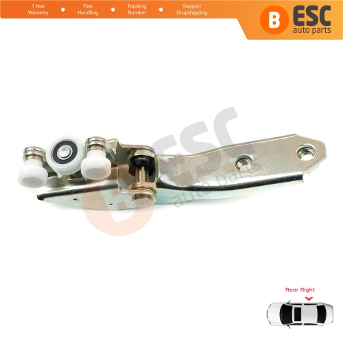 Right Side Rear Sliding Door Middle Roller Guide Hinge for VW Transporter T4 Caravelle Multivan 1990-2003 701843336A