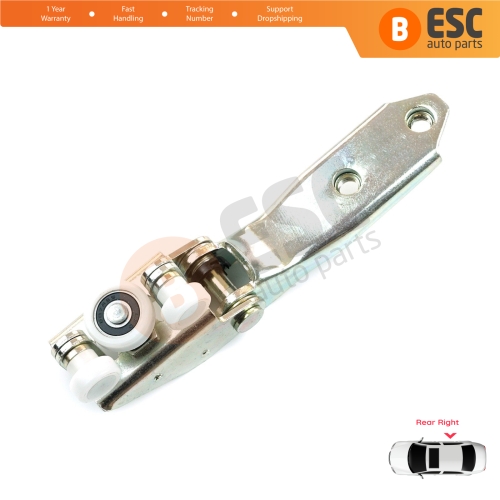 Right Side Rear Sliding Door Middle Roller Guide Hinge for VW Transporter T4 Caravelle Multivan 1990-2003 701843336A