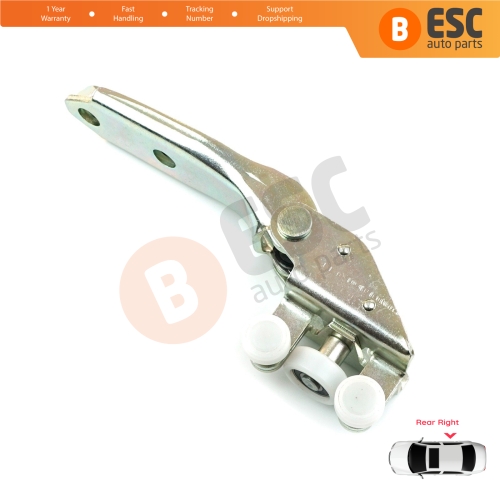 Right Side Rear Sliding Door Middle Roller Guide Hinge for VW Transporter T4 Caravelle Multivan 1990-2003 701843336A