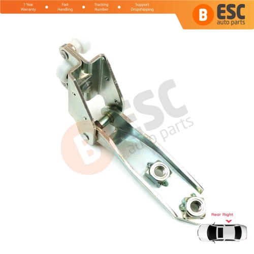Right Side Rear Sliding Door Middle Roller Guide Hinge for VW Transporter T4 Caravelle Multivan 1990-2003 701843336A