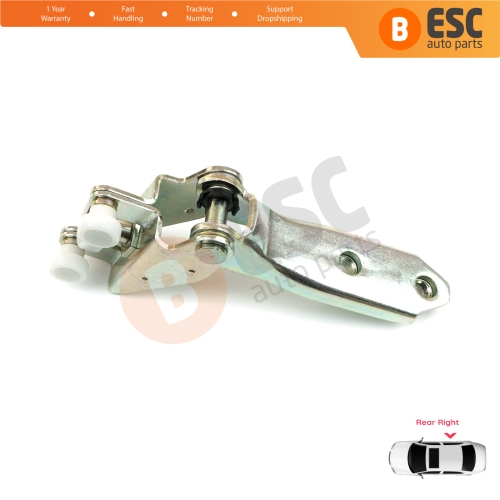 Right Side Rear Sliding Door Middle Roller Guide Hinge for VW Transporter T4 Caravelle Multivan 1990-2003 701843336A