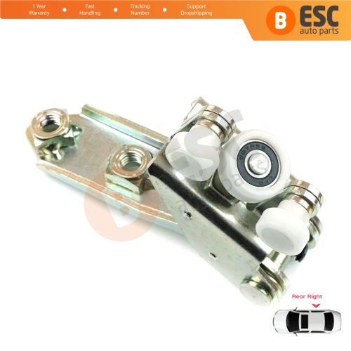 Right Side Rear Sliding Door Middle Roller Guide Hinge for VW Transporter T4 Caravelle Multivan 1990-2003 701843336A