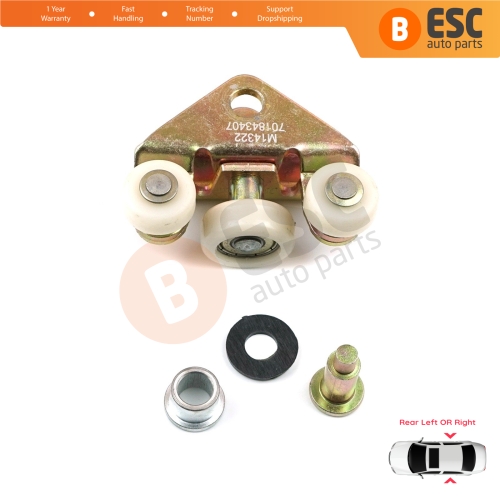 Rear Side Sliding Door Lower Roller Guide Hinge for VW Transporter T4 Caravelle Multivan 1990-2003 701843406A 