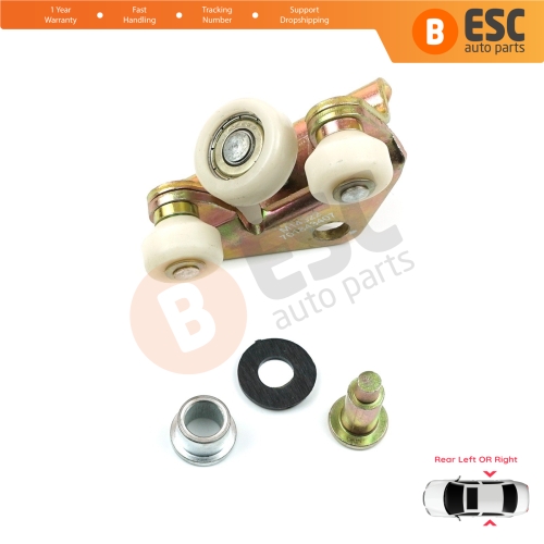 Rear Side Sliding Door Lower Roller Guide Hinge for VW Transporter T4 Caravelle Multivan 1990-2003 701843406A 