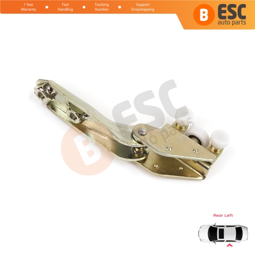 Left Side Rear Sliding Door Middle Roller Guide Hinge for VW Transporter T4 Caravelle Multivan 1990-2003 701843335A 