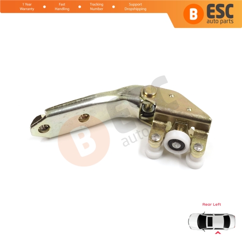 Left Side Rear Sliding Door Middle Roller Guide Hinge for VW Transporter T4 Caravelle Multivan 1990-2003 701843335A 