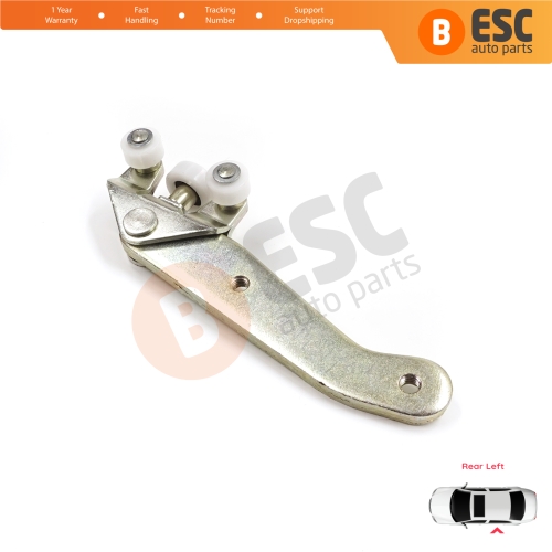 Left Side Rear Sliding Door Lower Roller Guide Hinge for VW Transporter T4 Caravelle Multivan 1990-2003 701843405B