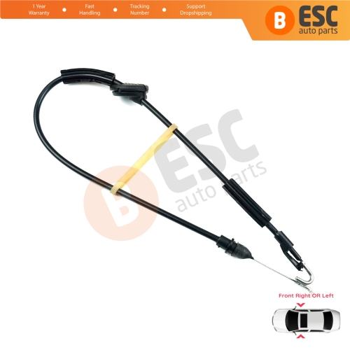 Inner Door Lock Latch Bowden Cable Front Doors for VW Passat B5 B5.5 1996-2005 Skoda Superb B5 3U 2001-2008 3U0837085