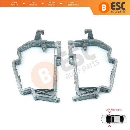 Side Wing Mirror Folding Support Repair Metal Frame Bracket Left Right for Mercedes W210 S210 W202 S202 W140