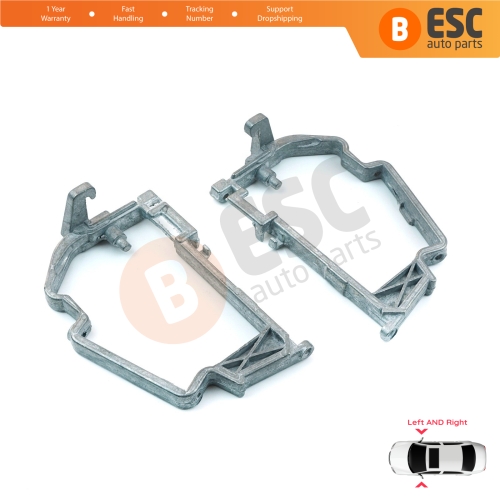 Side Wing Mirror Folding Support Repair Metal Frame Bracket Left Right for Mercedes W210 S210 W202 S202 W140