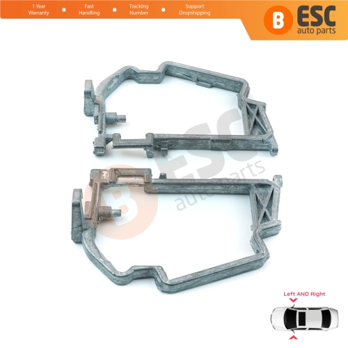 Side Wing Mirror Folding Support Repair Metal Frame Bracket Left Right for Mercedes W210 S210 W202 S202 W140