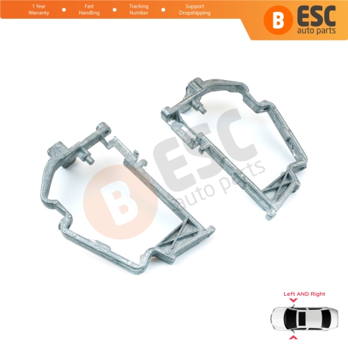 Side Wing Mirror Folding Support Repair Metal Frame Bracket Left Right for Mercedes W210 S210 W202 S202 W140