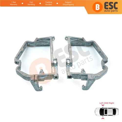 Side Wing Mirror Folding Support Repair Metal Frame Bracket Left Right for Mercedes W210 S210 W202 S202 W140