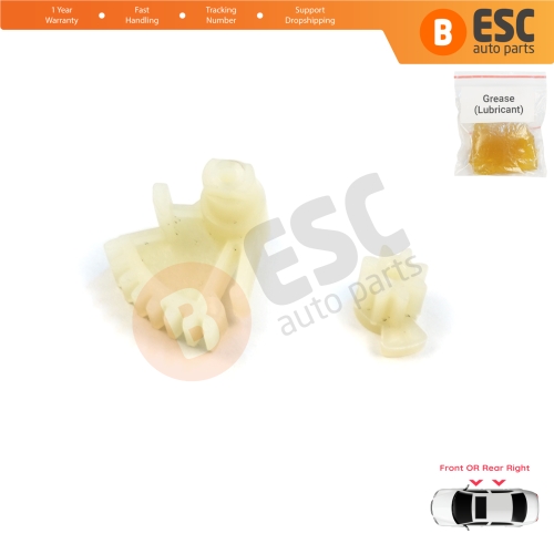 Right Door Lock Actuator Motor Repair Gears For Fiat Linea Albea Palio Siena 178 Punto 199 51910170