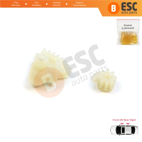 Right Door Lock Actuator Motor Repair Gears For Fiat Linea Albea Palio Siena 178 Punto 199 51910170