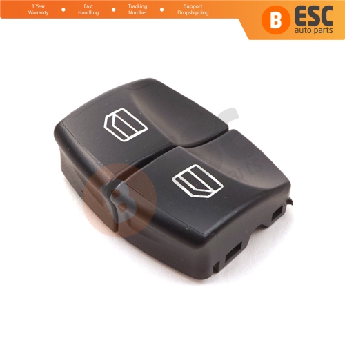 2 Pieces Window Switch Button Cover Front Driver Side For Mercedes Sprinter MK2 W906 2006-2020 VW Crafter MK1 2006-2017 A9065451213   