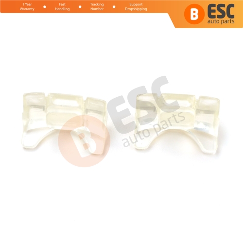 2 Pieces Front Seat Rail Runner Guide Clips 435881203A for VW