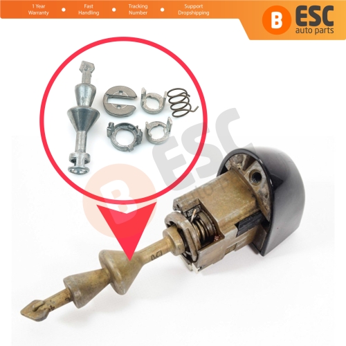 Front Door Lock Barrel Repair Kit 78 mm 51217199833 for BMW 3 E90 E91 E92 E93