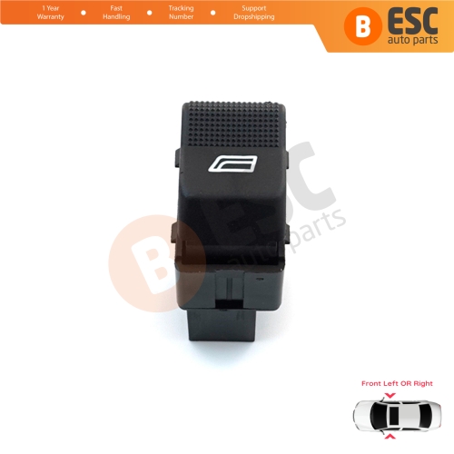 Window Switch Single Control Button 5 Pin 6X0959855B for VW Polo 6N2 Lupo 6X1 6E1 Seat Cordoba 6K2 Ibiza 3 6K1 Arosa