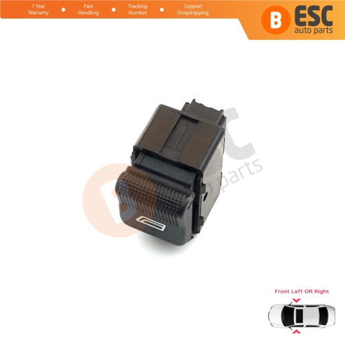 Window Switch Single Control Button 5 Pin 6X0959855B for VW Polo 6N2 Lupo 6X1 6E1 Seat Cordoba 6K2 Ibiza 3 6K1 Arosa
