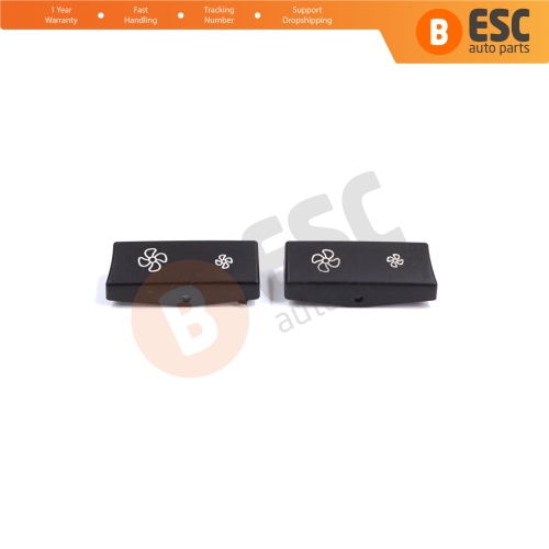 2 Pieces Heater Climate Control Air Conditioning Control 9233635 9233644 9229602 Button Cover For BMW 5 Series F10 F11 F01 F02 F03 F04