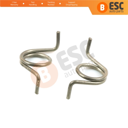 2 Pieces Door Lock Actuator Repair Springs Right and Left for Fiat Doblo