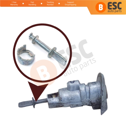 Front Door Lock Barrel Repair Part 48 mm 3C0837167 for VW Passat B6 B7