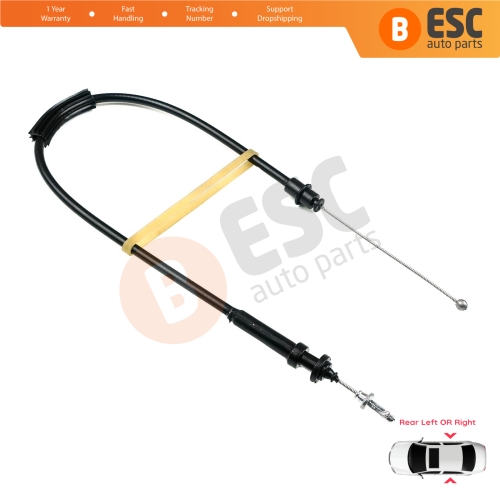 Outer Door Release Locking System Latch Bowden Cable Rear Door for VW Passat B6 B7 2005-2015 CC 3C0837017B