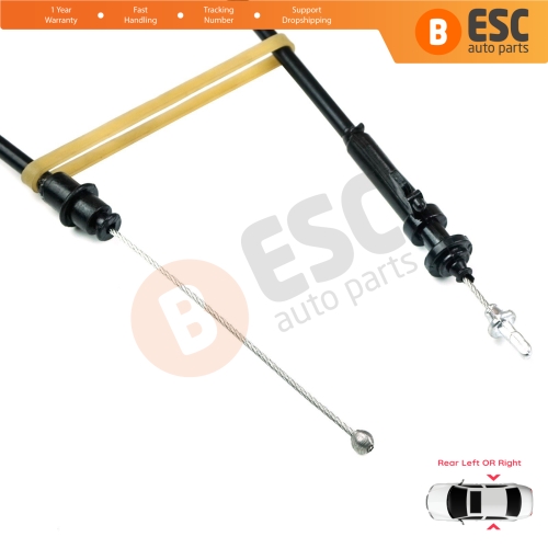 Outer Door Release Locking System Latch Bowden Cable Rear Door for VW Passat B6 B7 2005-2015 CC 3C0837017B