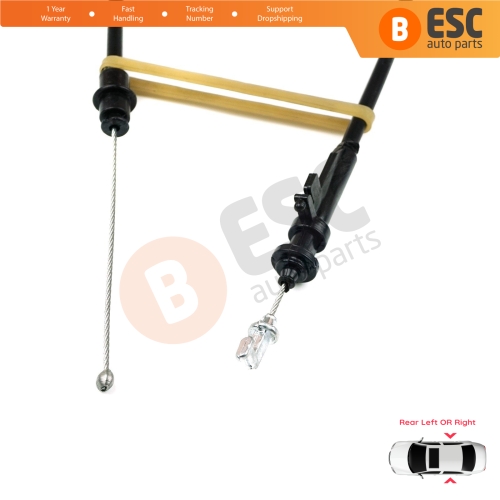 Outer Door Release Locking System Latch Bowden Cable Rear Door for VW Passat B6 B7 2005-2015 CC 3C0837017B