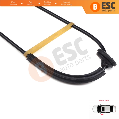 Inner Door Release Latch Bowden Cable Front Left 53 cm For VW Caddy MK3 2K 2004-2015 Touran MK1 1T 2003-2015 2K0837113B 