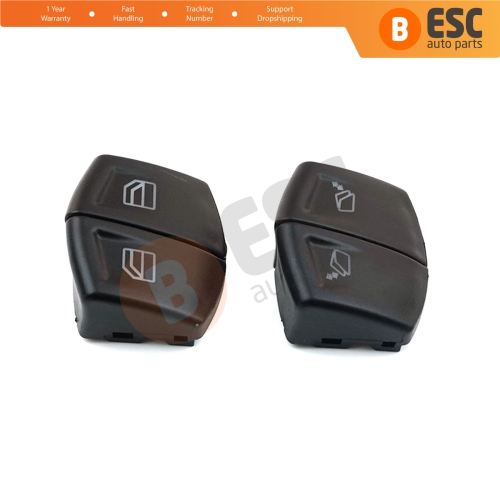 4 Pieces Main Driver Window Switch Button Cover Front Door For Mercedes Vito Viano Mixto W639 2003-2015 A6395451313
