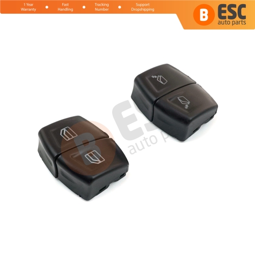 4 Pieces Main Driver Window Switch Button Cover Front Door For Mercedes Vito Viano Mixto W639 2003-2015 A6395451313