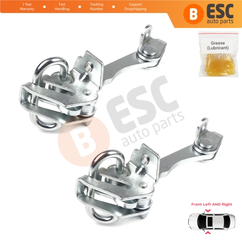 2 Pieces Front Door Hinge Stop Check Strap Limiter for Fiat Siena Palio 178 1996-2016 Albea Strada MK1 278 46844990 