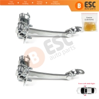 2 Pieces Front Door Hinge Stop Check Strap Limiter for Renault Kangoo MK2 824308607R 