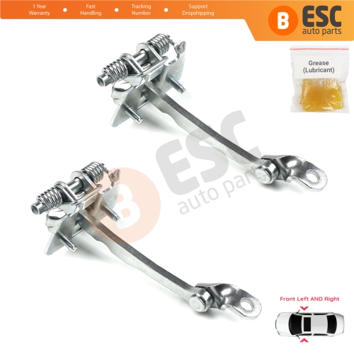 2 Pieces Front Door Hinge Stop Check Strap Limiter for Renault Kangoo MK2 824308607R 