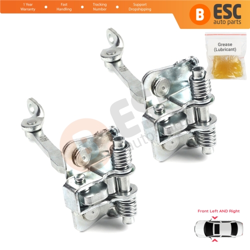 2 Pieces Front Door Hinge Stop Check Strap Limiter for Renault Kangoo MK2 824308607R 
