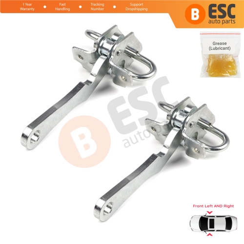 2 Pieces Front Door Hinge Stop Check Strap Limiter 9181G3 for Peugeot Boxer MK1 230 244 1994-2006