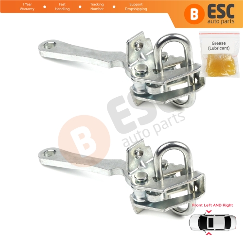 2 Pieces Front Door Hinge Stop Check Strap Limiter 9181G3 for Peugeot Boxer MK1 230 244 1994-2006