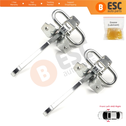 2 Pieces Front Door Hinge Stop Check Strap Limiter 9181G3 for Peugeot Boxer MK1 230 244 1994-2006