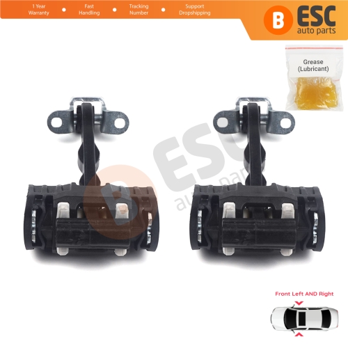 2 Pieces Front Door Hinge Stop Check Strap Limiter for Fiat Ducato Peugeot Boxer Manager 250 290 2006-On 9181N9 