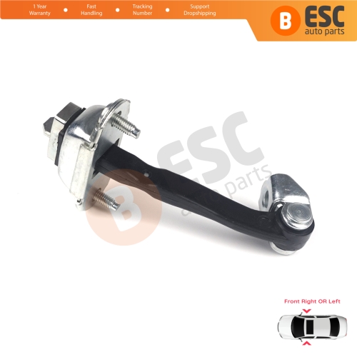 Front Door Hinge Stop Check Strap Limiter 5S6AA23500AB for Ford Fiesta MK5 JH JD Fusion JU
