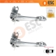 2 Pieces Front Door Hinge Stop Check Strap Limiter for Renault Megane MK1 4/5 Door 1996-2003 7700828427