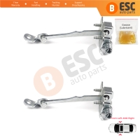 2 Pieces Front Door Hinge Stop Check Strap Limiter for Renault Scenic MK1 JA0/1 1996-2003 7700834326 