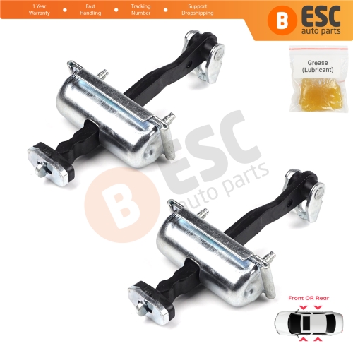 2 Pieces Front OR Rear Door Hinge Stop Check Strap Limiter for Ford Focus MK2 Kuga MK1 C Max MK1 3M51R23500AJ